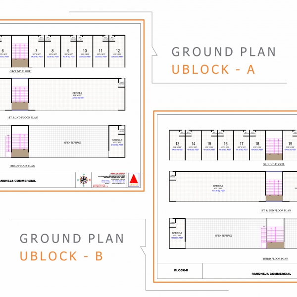 Floor Plan Sahajanand Square